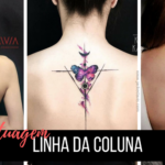 Inspire-se: Tatuagens na linha da coluna