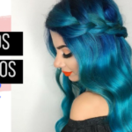 Inspiração: Cabelo colorido azul