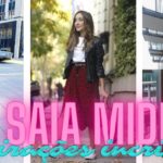 Copie o look: Formas de usar saia midi com estilo + de 50 inspirações